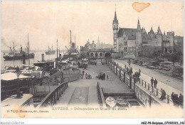 AGZP8-0731-BELGIQUE - ANVERS - DEBARCADERE ET MUSEE DU STEEN  - Otros & Sin Clasificación