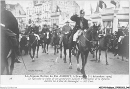 AGZP8-0684-BELGIQUE - LA JOYEUSE ENTREE DU ROI ALBERT - A BRUXELLES - 23 DECEMBRE 1909 - Berühmte Personen