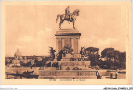 AGZP6-0533-ITALIE - ROMA - MONUMENTO A GARIBALDI  - Otros Monumentos Y Edificios