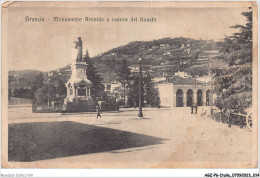 AGZP6-0504-ITALIE - BRESCIA - MONUMENTO ARNALDO E VEDUTA DEI RONCHI  - Brescia