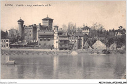 AGZP6-0501-ITALIE - TORINO - CASTELLO E BORGO MEDIVEVALE SUL PO  - Castello Del Valentino