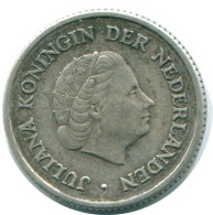 1/4 GULDEN 1957 NIEDERLÄNDISCHE ANTILLEN SILBER Koloniale Münze #NL10990.4.D.A - Niederländische Antillen