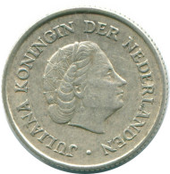 1/4 GULDEN 1965 NIEDERLÄNDISCHE ANTILLEN SILBER Koloniale Münze #NL11281.4.D.A - Niederländische Antillen