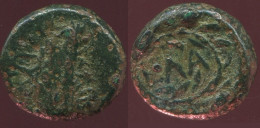 WREATH Antiguo Auténtico Original GRIEGO Moneda 2g/12mm #ANT1655.10.E.A - Greek