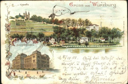 71681549 Wuerzburg Kaepelle Collegienhaus Litho Wuerzburg - Wuerzburg