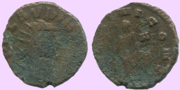 LATE ROMAN IMPERIO Follis Antiguo Auténtico Roman Moneda 2.3g/17mm #ANT2064.7.E.A - The End Of Empire (363 AD Tot 476 AD)