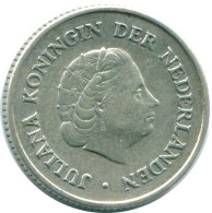 1/4 GULDEN 1960 NIEDERLÄNDISCHE ANTILLEN SILBER Koloniale Münze #NL11028.4.D.A - Niederländische Antillen