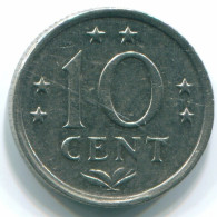 10 CENTS 1970 ANTILLES NÉERLANDAISES Nickel Colonial Pièce #S13326.F.A - Antilles Néerlandaises