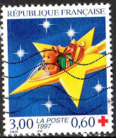 France Poste Obl Yv:3122 Mi:3261A Nounours (Lignes Ondulées) - Gebruikt