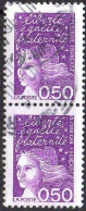France Poste Obl Yv:3088 Mi:3235 Marianne Du 14 Juillet Paire (Beau Cachet Rond) - Used Stamps