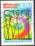 France Poste Obl Yv:3043 Mi:3186 Innovation Participative (Lign.Ondulées) - Used Stamps