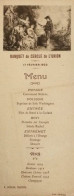 Menu Banquet Du Cercle De L'union 17 Février 1923 - Menükarten