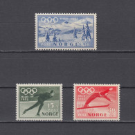 Norway 1951 Olympic Winter Games, Oslo,1952,Scott# B50-B52,MNH,OG,VF - Ungebraucht