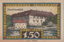 1.5 MARK Stadt INSTERBURG East PRUSSLAND UNC DEUTSCHLAND Notgeld Banknote #PI789 - [11] Emissions Locales