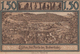 1.5 MARK 1914-1924 Stadt LÄHN Niedrigeren Silesia UNC DEUTSCHLAND Notgeld #PB901 - Lokale Ausgaben