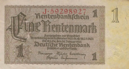 1 RENTENMARK 1923 Stadt BERLIN DEUTSCHLAND Papiergeld Banknote #PL195 - [11] Local Banknote Issues