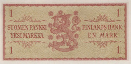 1 MARK 1963 FINLAND Papiergeld Banknote #PJ576 - Lokale Ausgaben