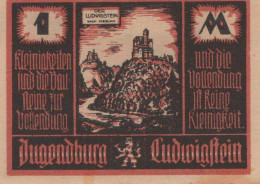 1 MARK 1922 Stadt WITZENHAUSEN Hesse-Nassau DEUTSCHLAND Notgeld Banknote #PG305 - Lokale Ausgaben