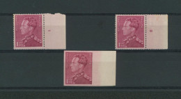 Poortman - N°429** X2 Avec N° De Planche (1 Et 2) + Non Dentelé (150 Exemplaires). - 1936-51 Poortman