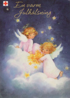 ANGEL CHRISTMAS Holidays Vintage Postcard CPSM #PAH899.GB - Engel