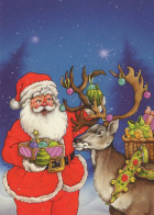 SANTA CLAUS CHRISTMAS Holidays Vintage Postcard CPSM #PAJ965.GB - Santa Claus
