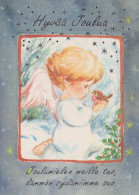 ANGEL CHRISTMAS Holidays Vintage Postcard CPSM #PAJ032.GB - Engel