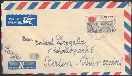 Israel Ramat Gan Cover Mailed To Germany 1952 ##06 - Brieven En Documenten