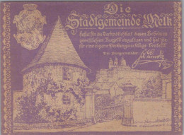10 HELLER 1920 Stadt MELK Niedrigeren Österreich Notgeld Banknote #PD865 - Lokale Ausgaben