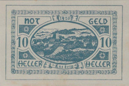 10 HELLER 1920 Stadt LASBERG Oberösterreich Österreich UNC Österreich Notgeld #PH386 - [11] Emissioni Locali