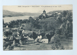 CPA - 38 - Paladru - Vue Générale Et Le Lac - Non Circulée - Paladru