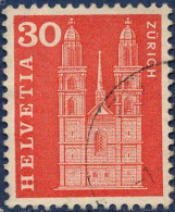 Suisse Poste Obl Yv: 648 Mi: 701 Zürich (cachet Rond) - Usati