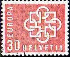 Suisse Poste Obl Yv: 630 Mi:679 Europa Graphisme - Used Stamps