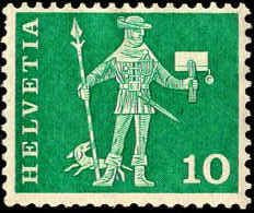 Suisse Poste N* Yv: 644 Mi:697x Messager De Schwyz (sans Gomme) - Unused Stamps