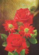 FLEURS Vintage Carte Postale CPSM #PAS052.FR - Flowers