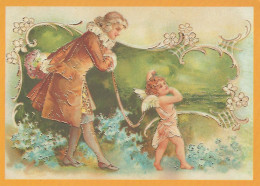ANGEL Christmas Vintage Postcard CPSM #PBP437.GB - Angels