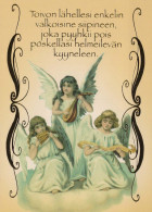 ANGE Noël Vintage Carte Postale CPSM #PBP500.FR - Engel