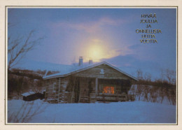 Bonne Année Noël Vintage Carte Postale CPSM #PBN129.FR - Año Nuevo