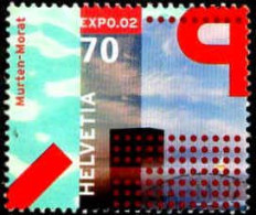 Suisse Poste Obl Yv:1711 Mi:1786 Expo 02 Murten Morat (Obl.mécanique) - Gebruikt