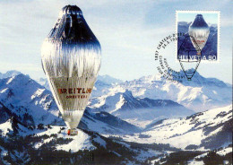 Suisse Poste Obl Yv:1608 Breitling Orbiter 3 (TB Cachet à Date) - Briefe U. Dokumente