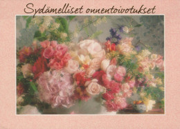 FLOWERS Vintage Ansichtskarte Postkarte CPSM #PAR752.DE - Blumen