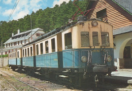 ZUG Schienenverkehr Eisenbahnen Vintage Ansichtskarte Postkarte CPSM #PAA699.DE - Trains