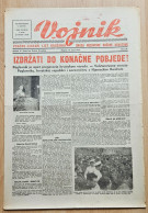 Hrvatski Vojnik 1944 Br. 38 NDH Ustasa Newspaper  Govor Poglavnika, Ramazanski Bajram - Otros & Sin Clasificación