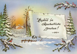 Feliz Año Navidad Vintage Tarjeta Postal CPSM #PBN128.ES - Neujahr