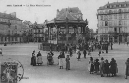 LORIENT - La Place Alsace-Lorraine - Kiosque - Belle Animation - Lorient