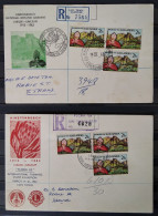 SOUTH AFRICA 1963-70 Kirstenbosch, Nursing, John Calvin, FDC & Commemorative Envelopes (x8) - Cartas
