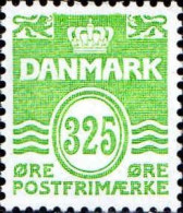 Danemark Poste N** Yv: 968 Mi:965 Postfrimærke Chiffre Sous Couronne - Unused Stamps