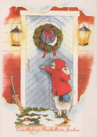 Buon Anno Natale BAMBINO Vintage Cartolina CPSM #PAY655.IT - Neujahr