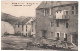 CORTE  Collège Paoli Et Maison Du Roi Joseph - Corte