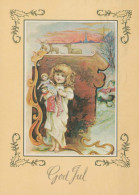 Buon Anno Natale BAMBINO Vintage Cartolina CPSM #PAS847.IT - Neujahr