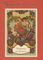 ANGELO Buon Anno Natale Vintage Cartolina CPSM #PAJ094.IT - Engel